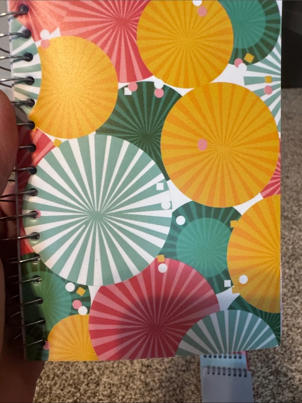 Assorted Mini Spiral Notebooks Set in Pink, Blue, Gray and Multicolor
